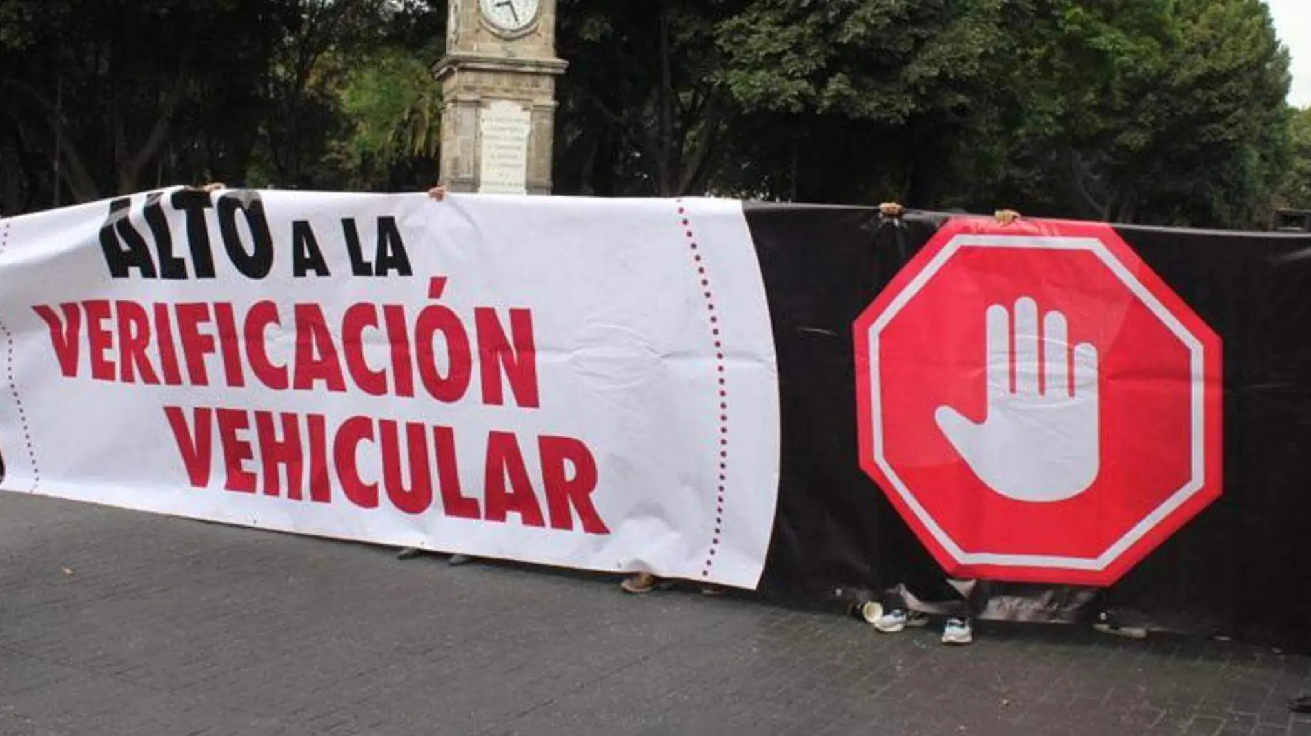 cuarta manifestación verificación vehicular